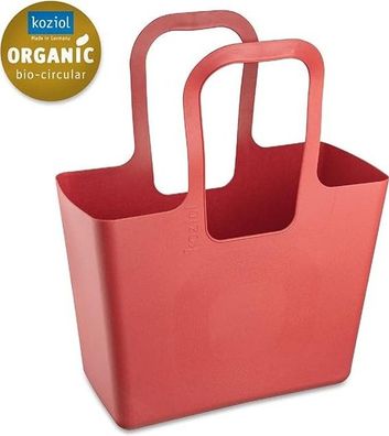Koziol Tasche XL rot – nachhaltige Organizer-Tasche Bio-Circular Material