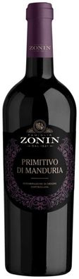 Zonin 1821 Primitivo Di Manduria Doc 2023 0.75 L Flasche (Gr. 0.75 L Flasche)
