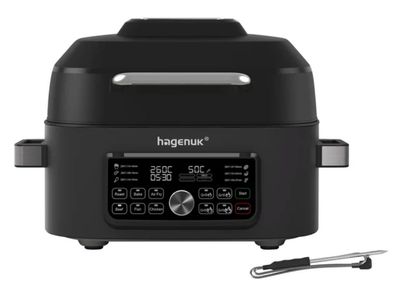 Hagenuk Multi Heißluftgrill 6L 1660W Temperaturbereich 120–265°C 6 Programme