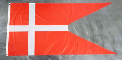 Premium Fahne Flagge Dänemark Dannebrog Schwalbenschwanz - 90 x 180 cm