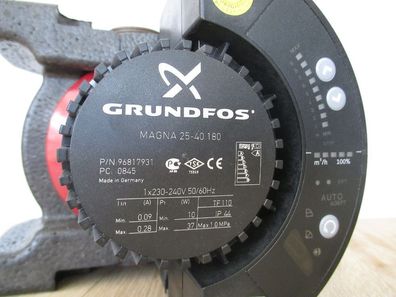 Grundfos Pumpe Magna 25 - 40 180 1x 230 V Energiesparpumpe KOST-EX P15/45
