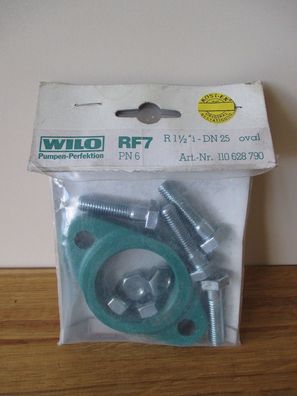 WILO Pumpe Ovalflansch RF7 R 1 1/2 Zoll - DN 25 Art.-Nr.: 110628790 P15/266