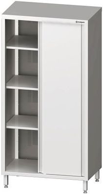 Hochschrank mit Schiebetüren, verschweißt