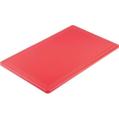 Stalgast Schneidebrett, Haccp, Rot, Gn11, Stärke 15 mm