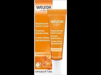 Weleda 6x Sanddorn Express Handcreme 10ml