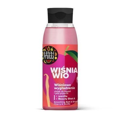 Farmona Tutti Frutti Glaettendes Bade- und Duschoel mit Kirsche und Vanille + Beau