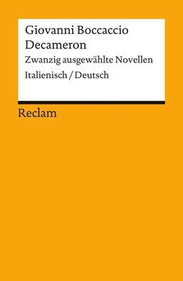 Decameron | Zwanzig ausgewählte Novellen. Italienisch/Deutsch | Boccaccio | Buch
