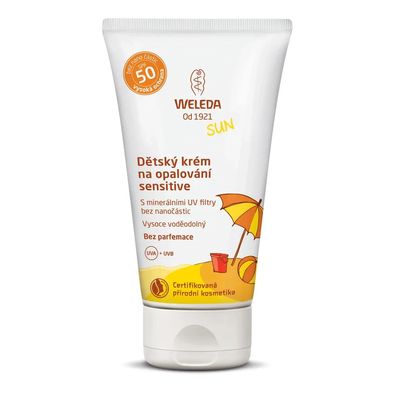 WELEDA Baby and Kids Edelweiss Sensitiv Sonnencreme LSF 50