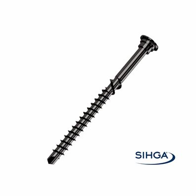 TeFix® Edelstahlschraube schwarz