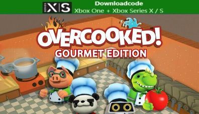 NEU für XBOX One Series X S Spiel Overcooked Gourmet Edition Game Key Code Email