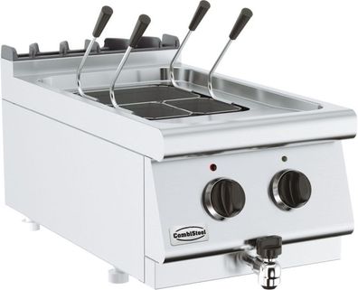 Combisteel Elektro Nudelkocher 14L – 6 kW, 3 Körbe, 400V
