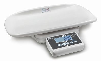 Formschöne Babywaage mit Eich- und Medizinzulassung [Kern MBC 15K2DM]
