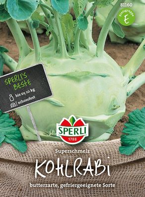 Sperli Kohlrabi Superschmelz, feinwürziger, zarter Geschack