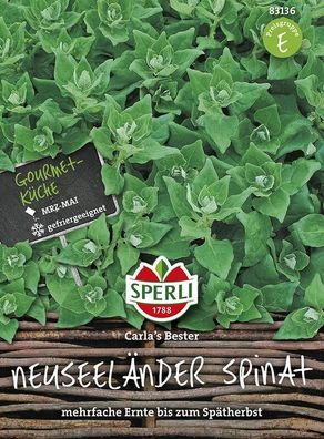 Neuseeländer Spinat Carla’s Bester, spinatähnliche Spezialität für die Ernte