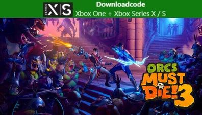 NEU für XBOX One Series X S Spiel Orcs Must Die 3 Game Key Download Code Email