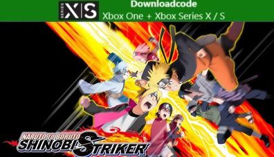 NEU für XBOX One Series X S Spiel Naruto to Boruto Shinobi Striker Game Key Code