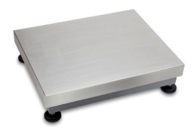 Plattform mit Edelstahl-Wägeplatte und IP65 [Kern KBP 600V20M]