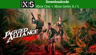 NEU für XBOX One Series X S Spiel Jagged Alliance Rage Game Key Code Email 24h