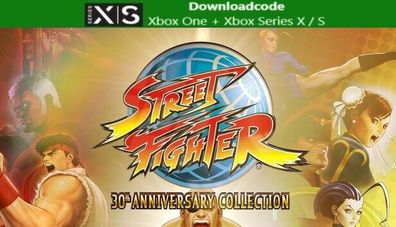 NEU für XBOX One Series X S Spiel Street Fighter 30th Anniversary Collection Key