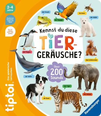 tiptoi® - Kennst du diese Tiergeräusche? | Buch | tiptoi® | 24 S. | Deutsch