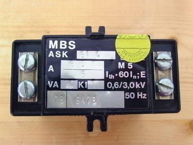 Stromwandler MBS ASK 61 4 800/5 A 10 VA Kl. 1 KOST-EX S13/44