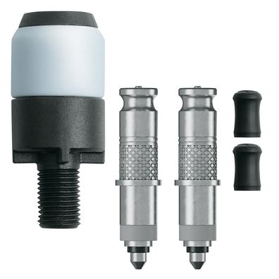 Schwalbe CLIK VALVE Umrüst-Set DV inkl SKS Clik Tec Adapter für Pumpenköpfe