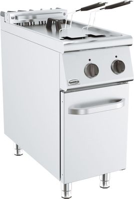 Gastronomie Combisteel Fritteuse mit 2 Körben und 22 Liter 400V aus Edelstahl