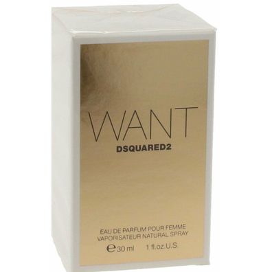 DSquared2 Want Eau de Parfum 30ml Spray