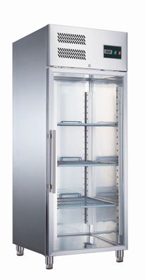 Gastronomie Saro Tiefkühlschrank Mit Glastür, Modell Egn 650 Btg
