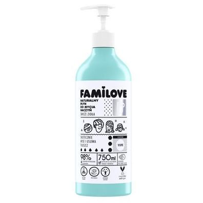 Yope Familove Natuerlicher Geschirrspuelreiniger, 750 ml