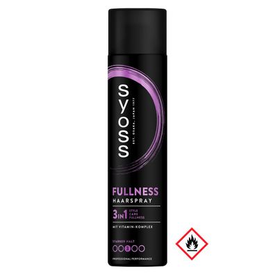 Syoss Fullness Haarspray 3in1 mit Vitamin Komplex Starker Halt 3 400ml