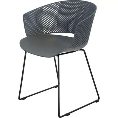 Lesli Living Design-Stuhl ORLY grau - 41260