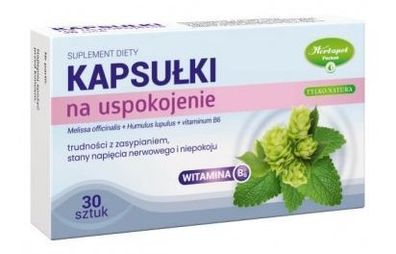 Beruhigende Naturkapseln - 30 Stück