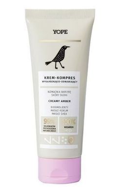 Yope Handcreme Cremig Bernstein, 50 ml - Feuchtigkeitsspendende Pflege fuer trock
