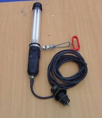 Arbeitshandleuchte 2x8 W Leuchtstofflampe 220 V Handl. S10/52