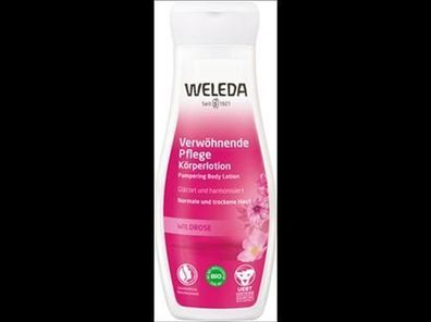 Weleda WELEDA Verwöhnende Pflege Körperlotion Wildrose 200ml