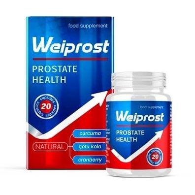 Weiprost - Advanced Herbal Support for Prostata Health (20 Kapseln)