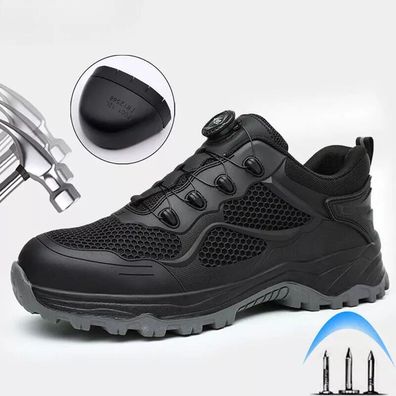 2025 Leicht Arbeitsschuhe S3 Sicherheitsschuhe Stahlkappe Sport Sneaker Gr:38-46