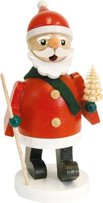 Richard Glaesser Miniräuchermann Weihnachtsmann aus Seiffen im Erzgebirge
