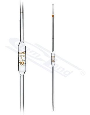 Chemland NEW LINE 025 cl.A cert. series Pipette, sk. Braun