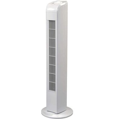 Commodoor TV01 Turmventilator 50W - 76cm, leise, 3 Stufen, Fernbedienung, Ventilator