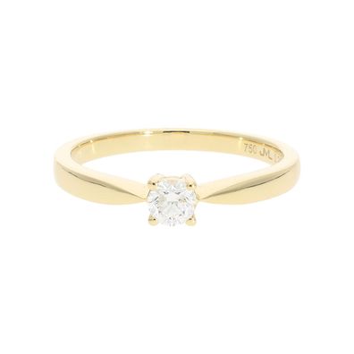JuwelmaLux Ring 750 Gold mit Brillant JL10-07-0093