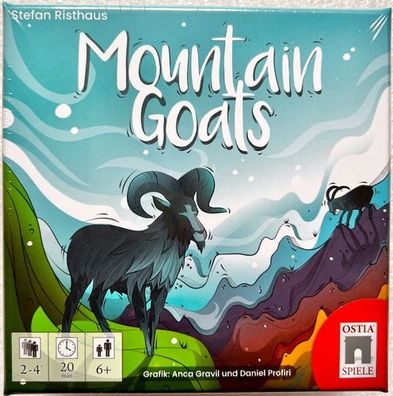 Mountain Goats & Großer Berg Ostia Spiele Familienspiel Würfelspiel Legespiel