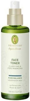 Primavera Face Toner - Clarifying & Pore Minimizing 100ml