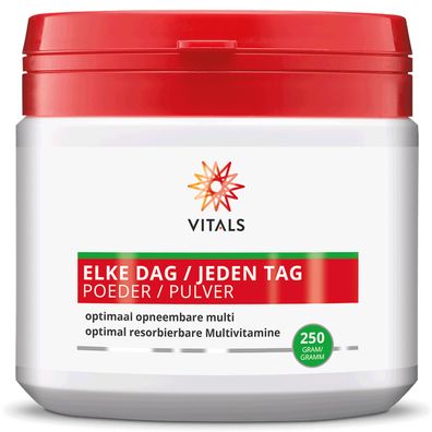 Jeden Tag Multivitamine, 250 g Pulver von Vitals