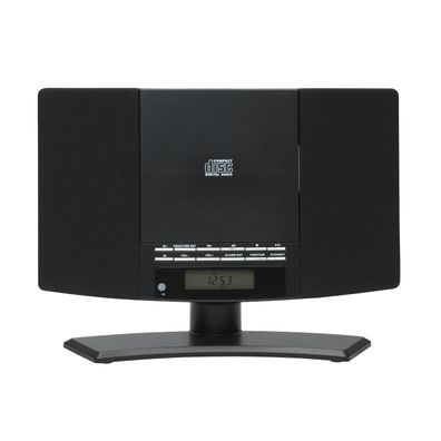 Denver MC-5220B Musikcenter mit CD-Player, FM Radio, Wecker und Fernbedienung