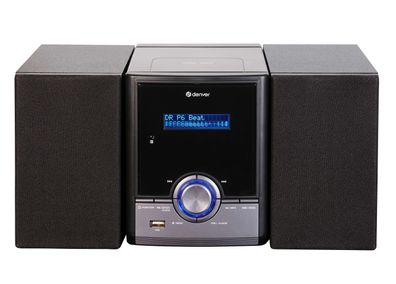 Denver MDA-285 DAB+/FM Musiksystem mit Bluetooth, CD-Player & 2x50W Lautsprecher