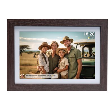 Denver PFF-1042 Digitaler WLAN-Bilderrahmen - 10.1" IPS Touchscreen & Frameo App
