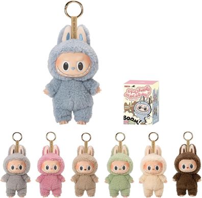 Pop Mart Labubu The Monsters Exciting Macarons Series Labubu Original,1 Blind Box