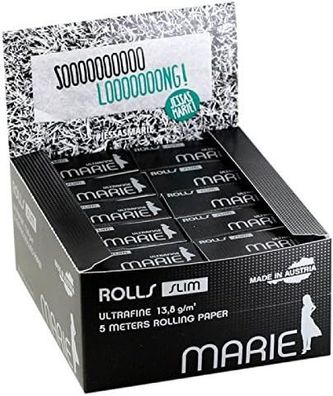 Marie Slim Rolls - 20 Rollen a 5m - Ultra Fine 13,8g/m2